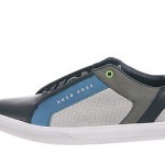 Hugo Boss Green Men’s Attain Sneakers In Navy (50256499-417)