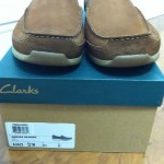 NEW! Clarks Armada Spanish 63621 Leather Casual Mens Brown Tan Loafers Suede 12M