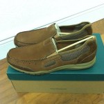 NEW! Clarks Armada Spanish 63621 Leather Casual Mens Brown Tan Loafers Suede 12M