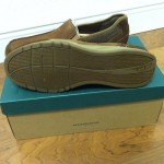 NEW! Clarks Armada Spanish 63621 Leather Casual Mens Brown Tan Loafers Suede 12M