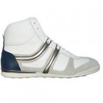 HUGO BOSS Mens Shoes KNOB MID White Trainers NEW US sizes 10, 11
