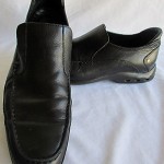 COLE HAAN Men’s Nike Air Black Leather Loafers Shoes Size 10 1/2M