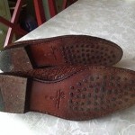 Bragano Cole Haan Leather Woven Loafers Mens 9