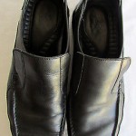 COLE HAAN Men’s Nike Air Black Leather Loafers Shoes Size 10 1/2M
