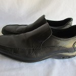 COLE HAAN Men’s Nike Air Black Leather Loafers Shoes Size 10 1/2M
