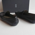 Hugo Boss Leather Loafer. BLACK.Size- 9