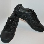 DIESEL KORBIN II BLACK LEATHER LACED OXFORD LOAFERS MEN SZ 11 *EUC*