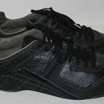DIESEL KORBIN II BLACK LEATHER LACED OXFORD LOAFERS MEN SZ 11 *EUC*