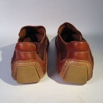 COLE HAAN NIKE AIR G-SERIES MENS BROWN LEATHER LOAFERS SIZE 12 M