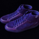 Mens HUGO BOSS Orange Miles/Mid Purple Suede/Leather Logo Sneakers Shoes 8 $225