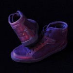 Mens HUGO BOSS Orange Miles/Mid Purple Suede/Leather Logo Sneakers Shoes 8 $225