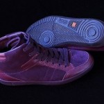 Mens HUGO BOSS Orange Miles/Mid Purple Suede/Leather Logo Sneakers Shoes 8 $225