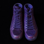 Mens HUGO BOSS Orange Miles/Mid Purple Suede/Leather Logo Sneakers Shoes 9 $225