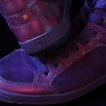 Mens HUGO BOSS Orange Miles/Mid Purple Suede/Leather Logo Sneakers Shoes 9 $225