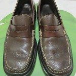 Cole Haan Nike Air Casual  Brown Leather Penny Loafers Men’s Size 9 M *EUC*