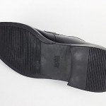 Boss Hugo Boss Black Leather Loafer Made in Italy Slip On Shoes Men Size 11