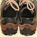 Men’s Cole Haan Black & Brown Leather & Suede Sport Oxfords w/Beige Laces SZ 10M