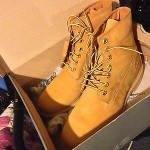 Timberland Mens Waterproof Wheat Boots Sz 10 Classic Construction