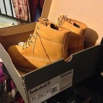 Timberland Mens Waterproof Wheat Boots Sz 10 Classic Construction