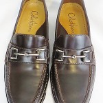 COLE HAAN Mens Brown  Leather Horsebit  loafer Slip On Casual shoe 9 M