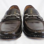 COLE HAAN Mens Brown  Leather Horsebit  loafer Slip On Casual shoe 9 M