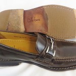 COLE HAAN Mens Brown  Leather Horsebit  loafer Slip On Casual shoe 9 M