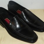 Cole Haan Nike Air Black Leather Slip On Loafers Dress/Casual Shoes Men’s 7 NEW