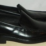 Cole Haan Nike Air Black Leather Slip On Loafers Dress/Casual Shoes Men’s 7 NEW
