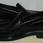 Cole Haan Nike Air Black Leather Slip On Loafers Dress/Casual Shoes Men’s 7 NEW