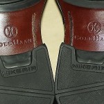 Cole Haan Nike Air Black Leather Slip On Loafers Dress/Casual Shoes Men’s 7 NEW