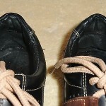Men’s Cole Haan Black & Brown Leather & Suede Sport Oxfords w/Beige Laces SZ 10M