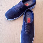 Men’s Cole Haan Nike Air Black suede slip on loafers, driving shoes 10.5 M NICE