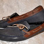 Cole Haan Nike Air Grant Driving Moccasin Size 10 1/2 Mens Black & Brown Shoes