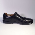 COLE HAAN SHOES LEATHER BLACK NIKE AIR SLIP ON MENS SIZE 12M