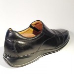 COLE HAAN SHOES LEATHER BLACK NIKE AIR SLIP ON MENS SIZE 12M
