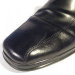 COLE HAAN SHOES LEATHER BLACK NIKE AIR SLIP ON MENS SIZE 12M