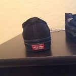 Black Vans Size 8 Great Condition