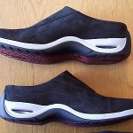 Men’s Cole Haan Nike Air Black suede slip on loafers, driving shoes 10.5 M NICE
