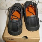 TIMBERLAND New GSR MENS BLACK Genuine LEATHER CASUAL SHOES 8.5 NIB