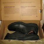 TIMBERLAND New GSR MENS BLACK Genuine LEATHER CASUAL SHOES 8.5 NIB