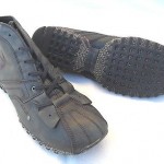 DIESEL ANKLE BOOTS CASUAL SHOES DARK GRAY LEATHER MENS US 10, UK 9, EUR 43 NICE