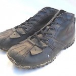 DIESEL ANKLE BOOTS CASUAL SHOES DARK GRAY LEATHER MENS US 10, UK 9, EUR 43 NICE