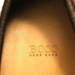 $250 Hugo Boss Men’s Leather Shoes Dreper US Dark Brown Driving Loafers 7 M NIB