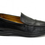 COLE HAAN MENS NIKE AIR BLACK LEATHER DRIVING MOCCASINS LOAFERS SHOES 11 M EUC