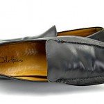 COLE HAAN MENS NIKE AIR BLACK LEATHER DRIVING MOCCASINS LOAFERS SHOES 11 M EUC