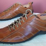 Men’s COLE HAAN  Tan Leather 7-Eyelet Oxfords/Shoes Vibram Soles 10M NWOB