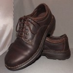 TIMBERLAND Brown Leather Oxfords Mens Size 10M (VERY NICE SHOES)