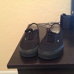 Black Vans Size 8 Great Condition