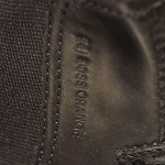 $295 HUGO BOSS Black Ankle Dress Wingtip Boots Mens 11 44 Brogue Pull-on 10 .5
