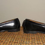 Cole Haan Men’s Black Leather Horsebit Loafer Shoes (Size 9)